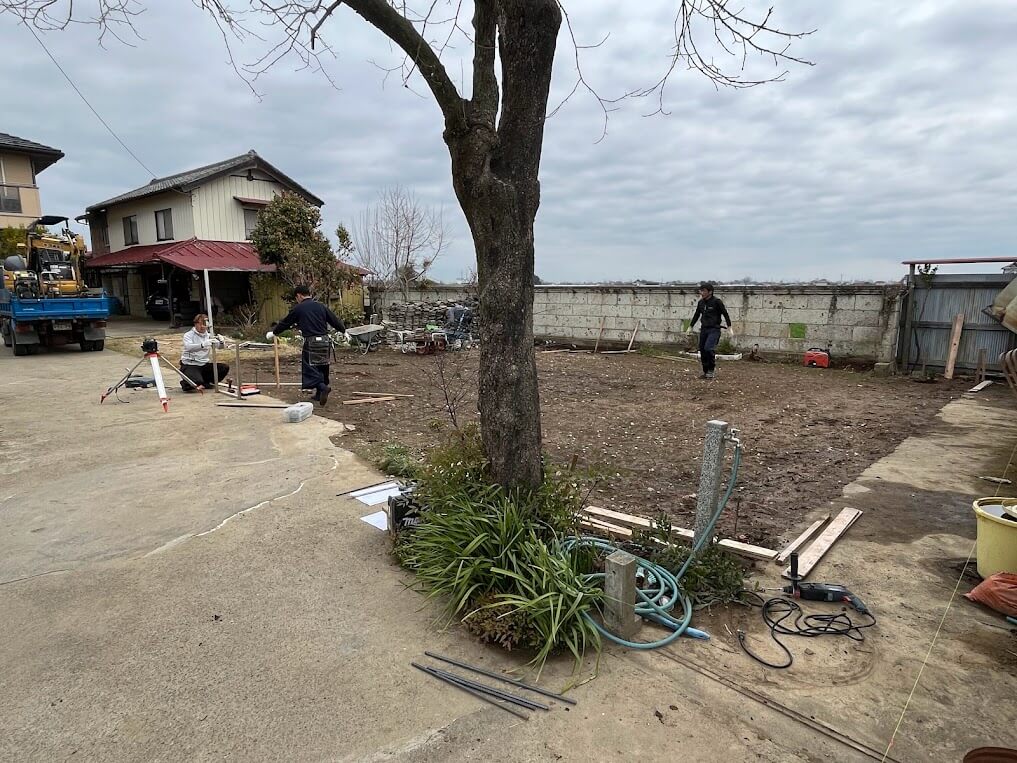 栃木県小山市：農業用倉庫の建設