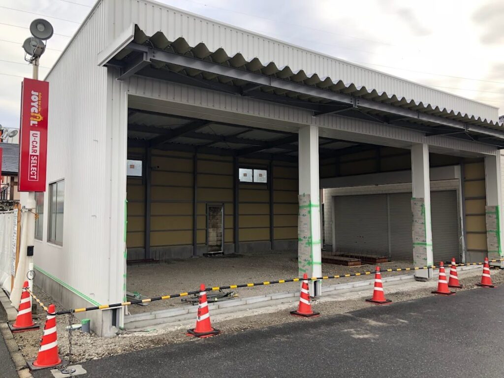 埼玉県草加市：自動車整備工場の建設