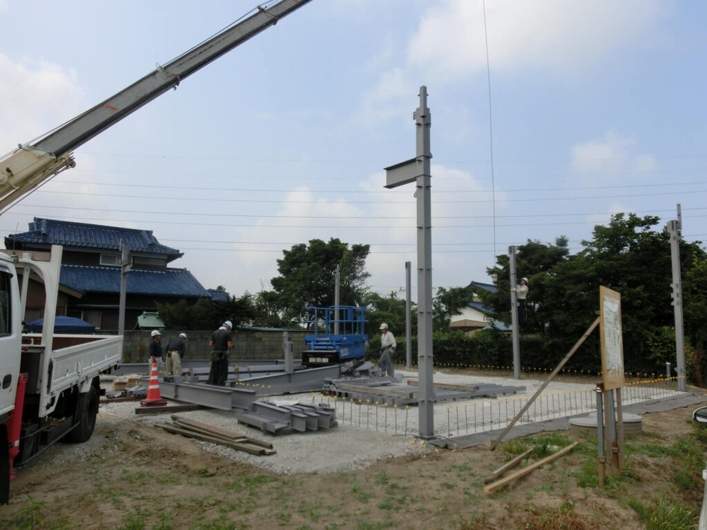 【実績紹介】埼玉県加須市：農業用倉庫の建設