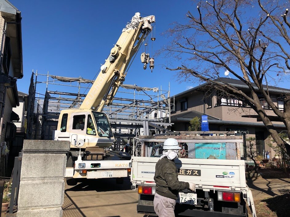 【実績紹介】埼玉県北本市：プライベート用ガレージの建設