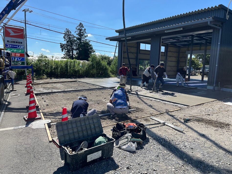 【実績紹介】埼玉県久喜市：自動車整備工場の建設